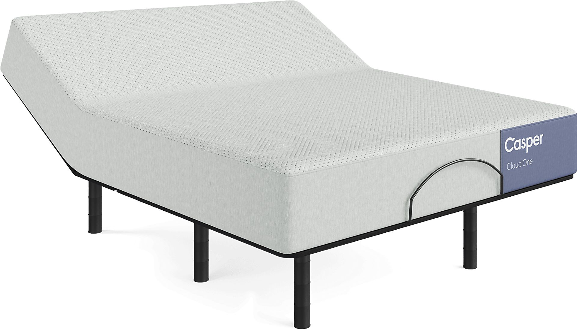 Casper Cloud One Queen Mattress with Head Up Only Base - Image 1