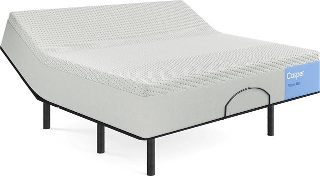 Casper Dream Max King Mattress with Head Up Only Base - Thumbnail - Image 1
