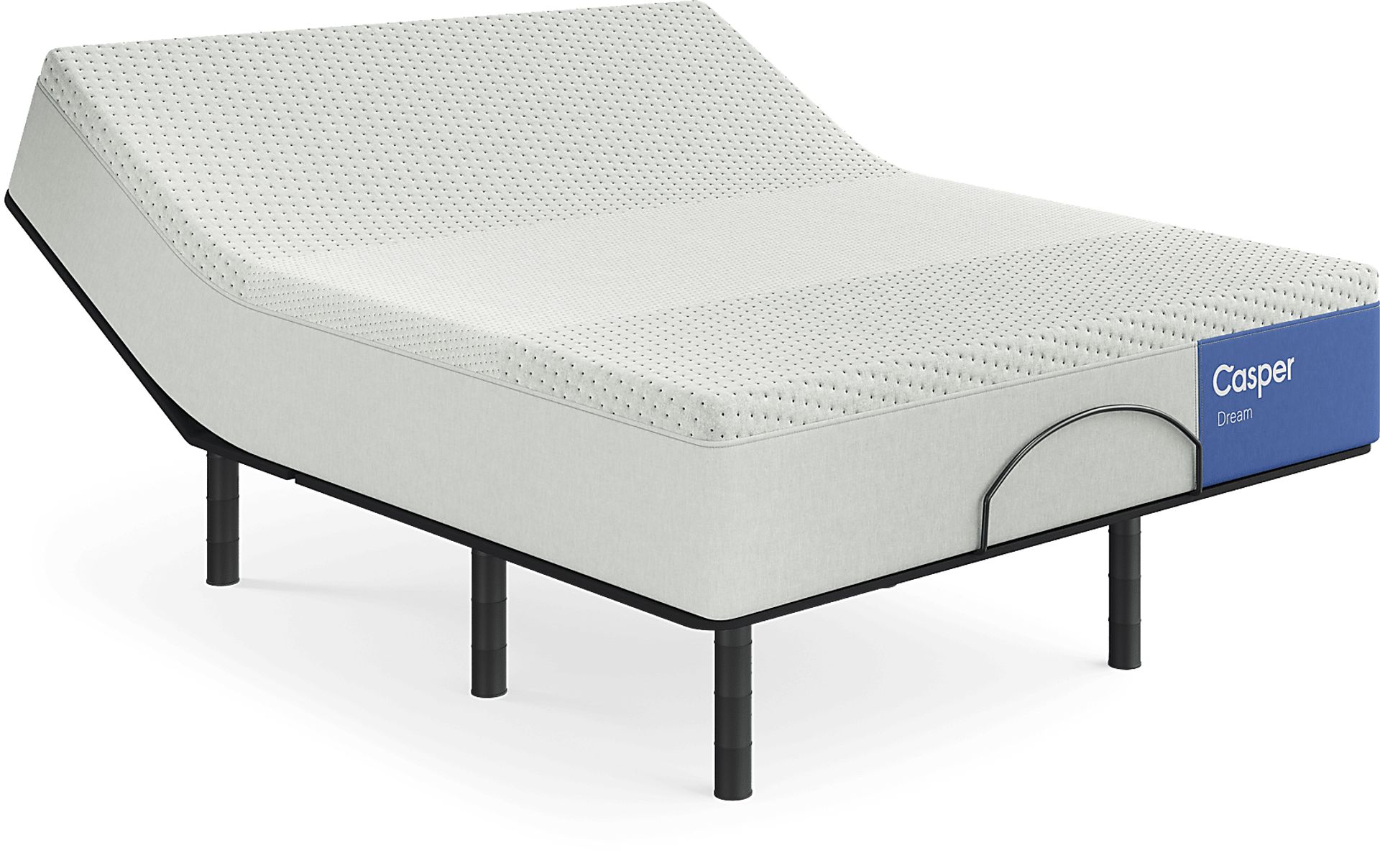 Casper Dream Queen Mattress with Head Up Only Base - Image 1