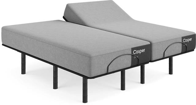 Casper Onyx 2.0 Split King Mattress with Head Up Only Base - Thumbnail - Image 1
