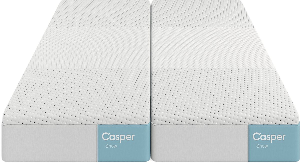 Casper Snow 2.0 Split King Mattress | Rooms to Go