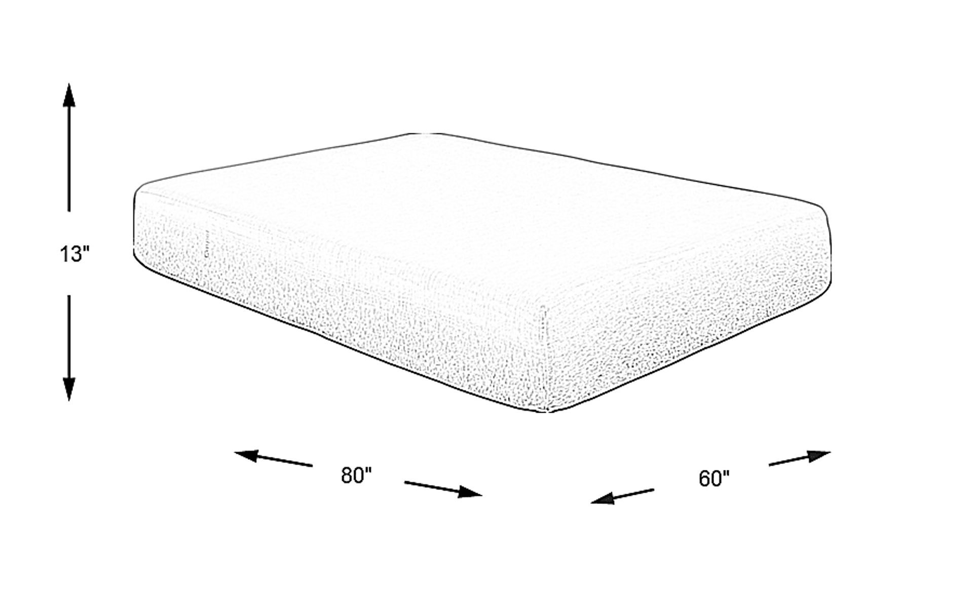 Dimension Image. Please refer to the Dimension Tab on this page for dimension details.
