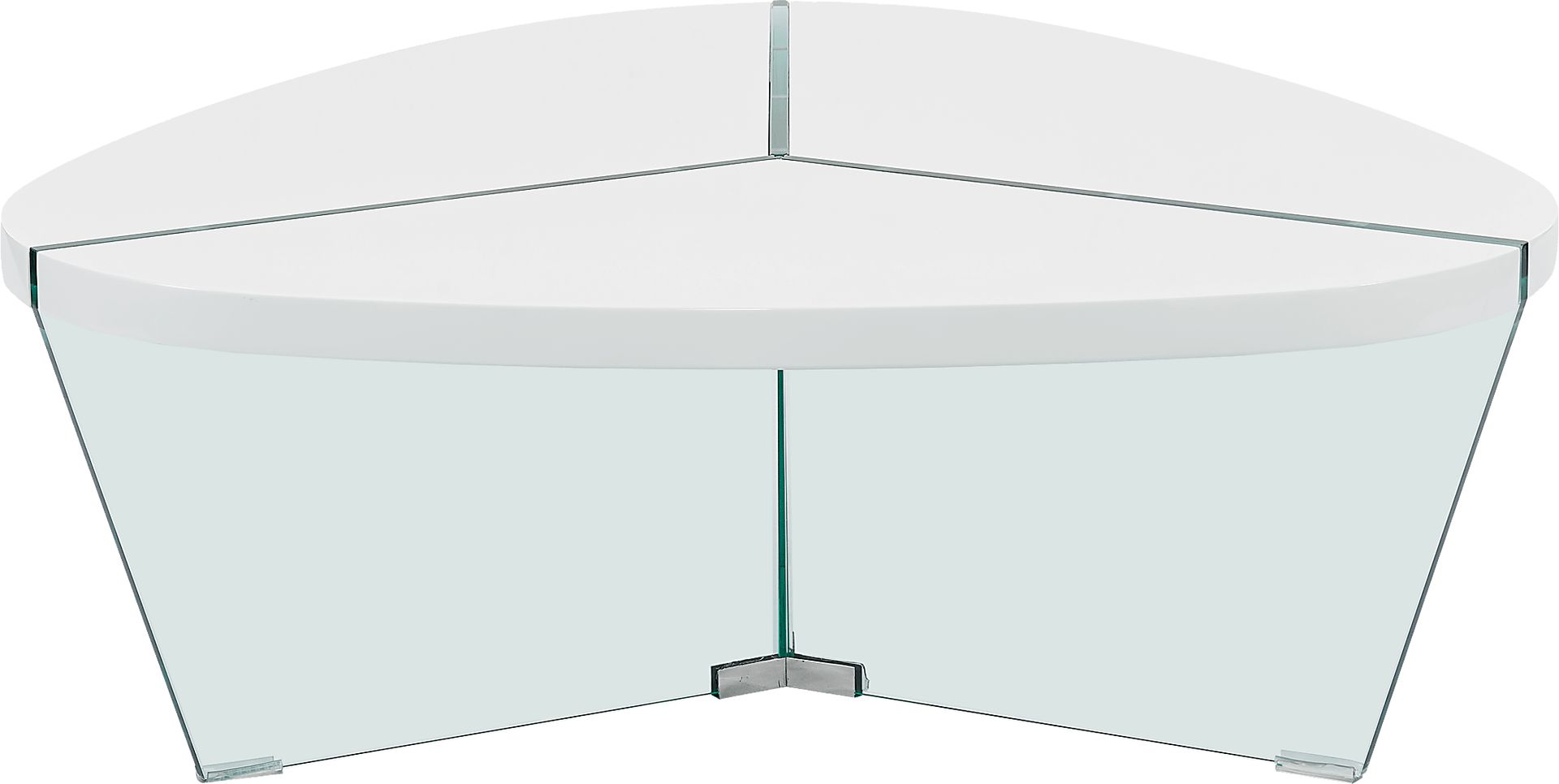 Caspian Court White Cocktail Table - Image 1
