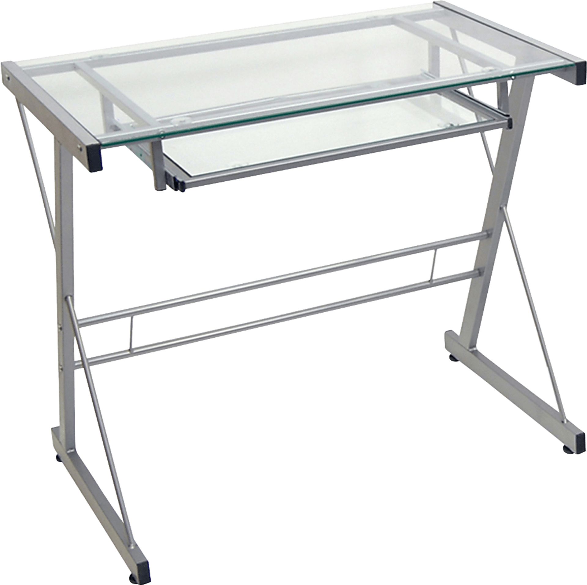 Casplan Gray Desk - Image 1