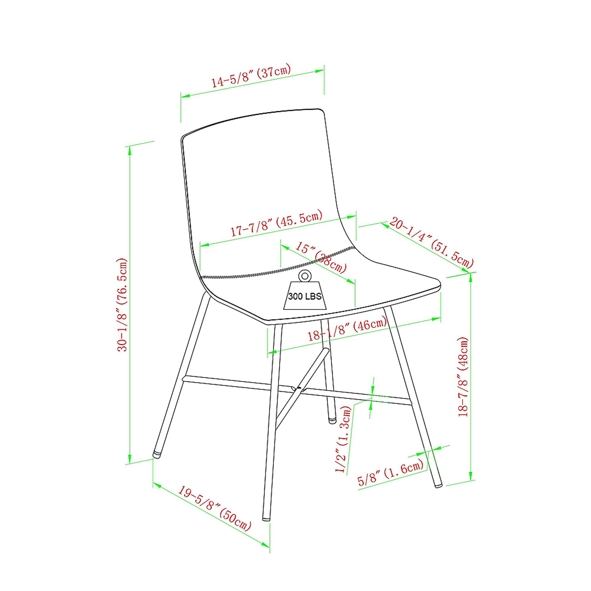 Cassamia Black Side Chair, Set of 2 - Image 6