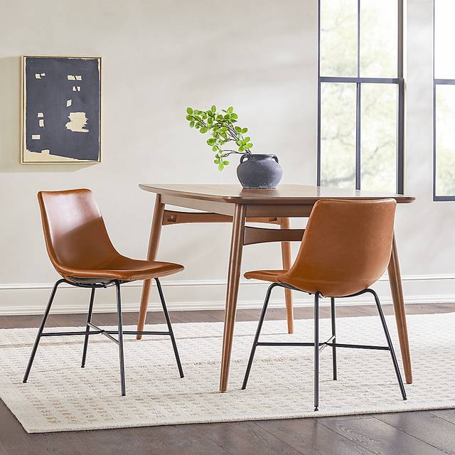 Cassamia Brown Side Chair, Set of 2 - Thumbnail - Image 2