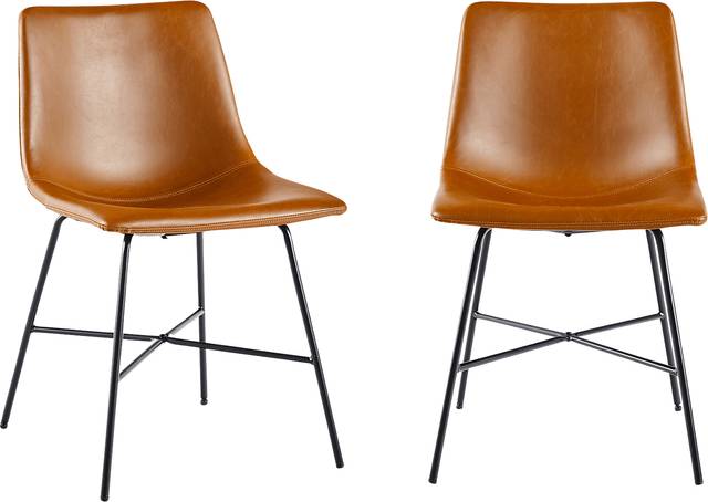 Cassamia Brown Side Chair, Set of 2 - Thumbnail - Image 4