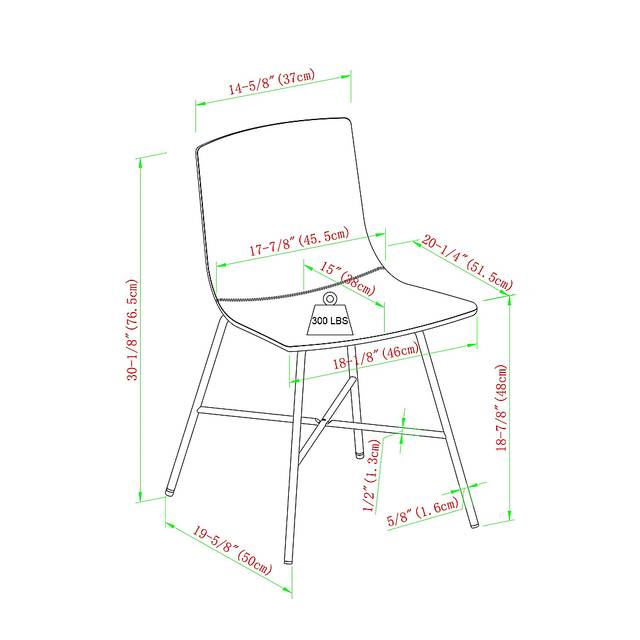 Cassamia Brown Side Chair, Set of 2 - Thumbnail - Image 6