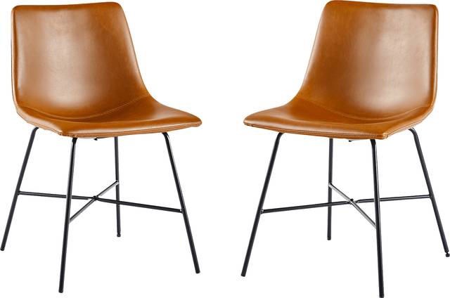 Cassamia Brown Side Chair, Set of 2 - Thumbnail - Image 1