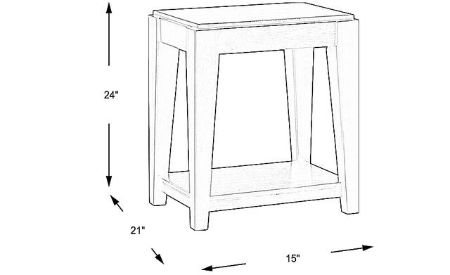 Dimension Image. Please refer to the Dimension Tab on this page for dimension details.