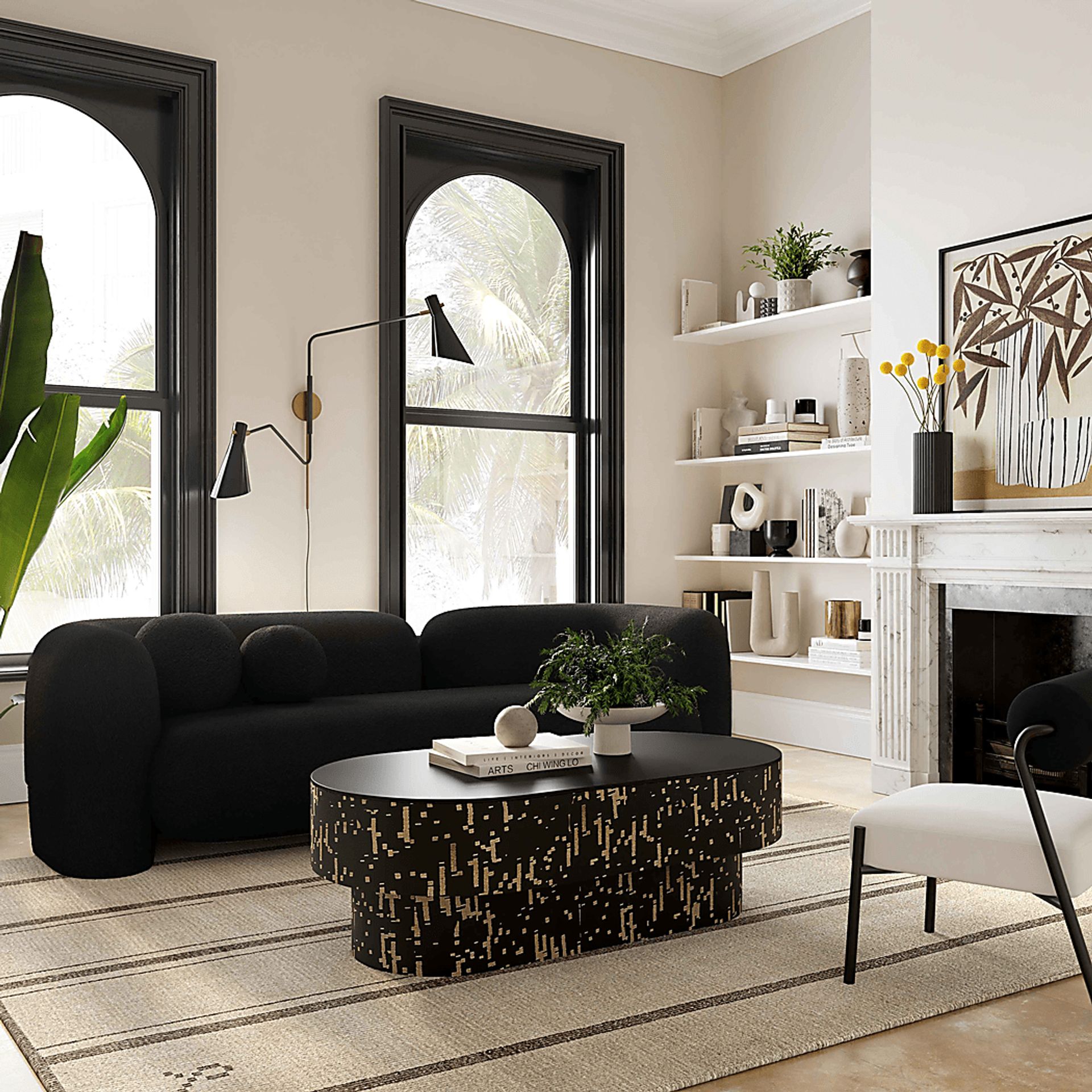 Casselwood Black Sofa - Image 2