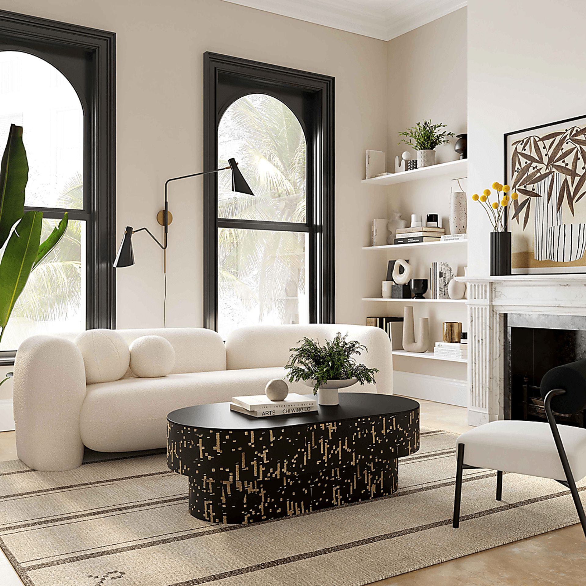 Casselwood Cream Sofa - Image 2