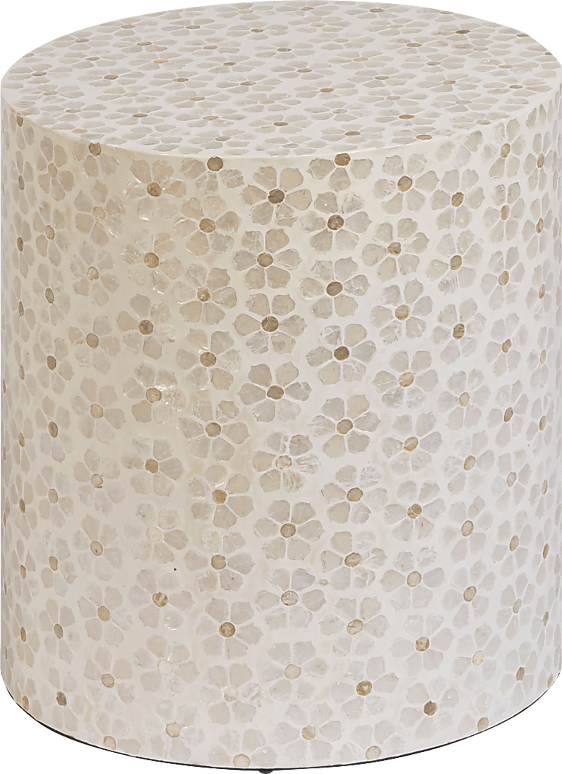 Cassiel White Accent Table - Image 2