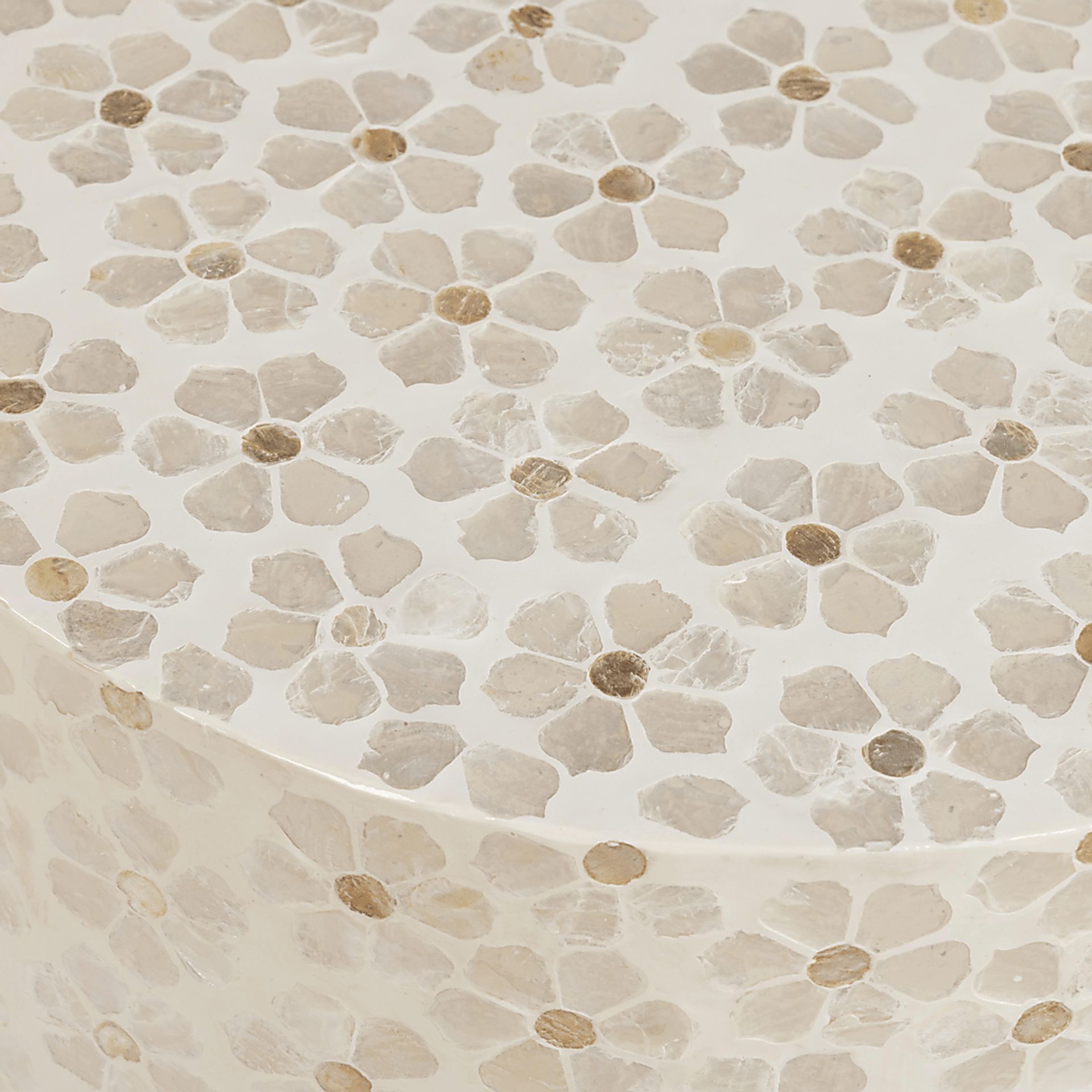 Cassiel White Accent Table - Image 4