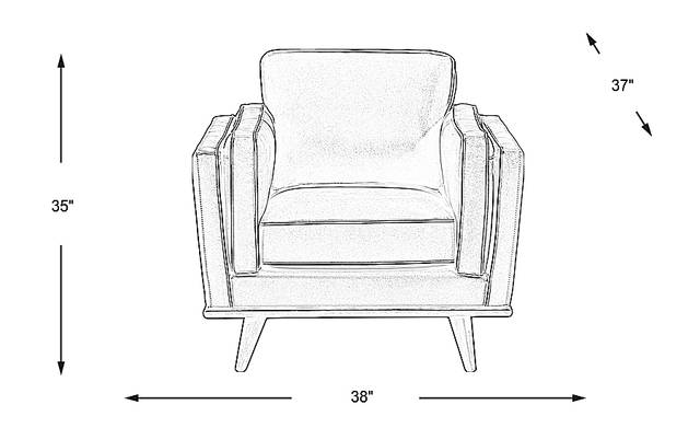 Dimension Image. Please refer to the Dimension Tab on this page for dimension details.