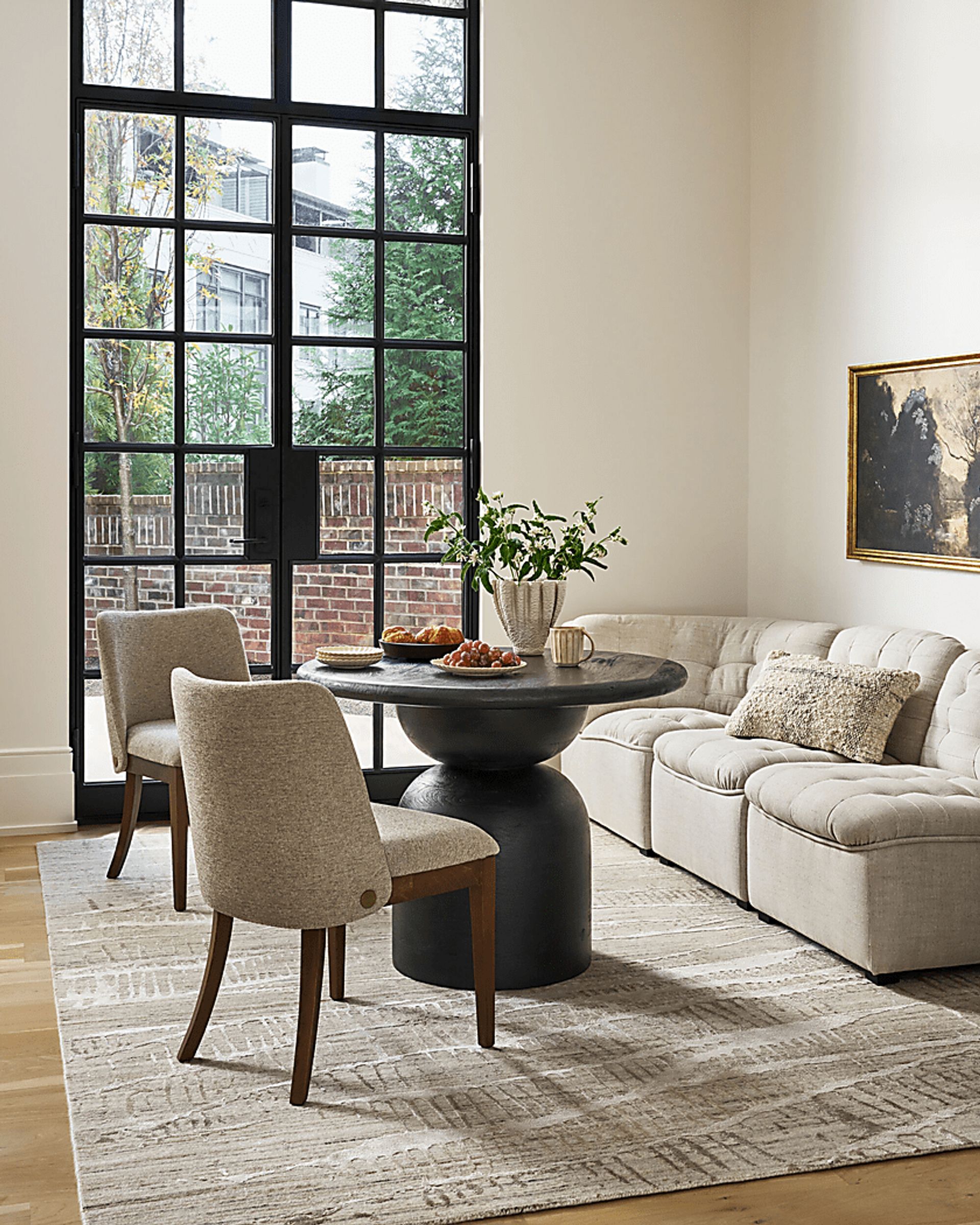 Cassio Brown Side Chair Set of 2 - Image 2