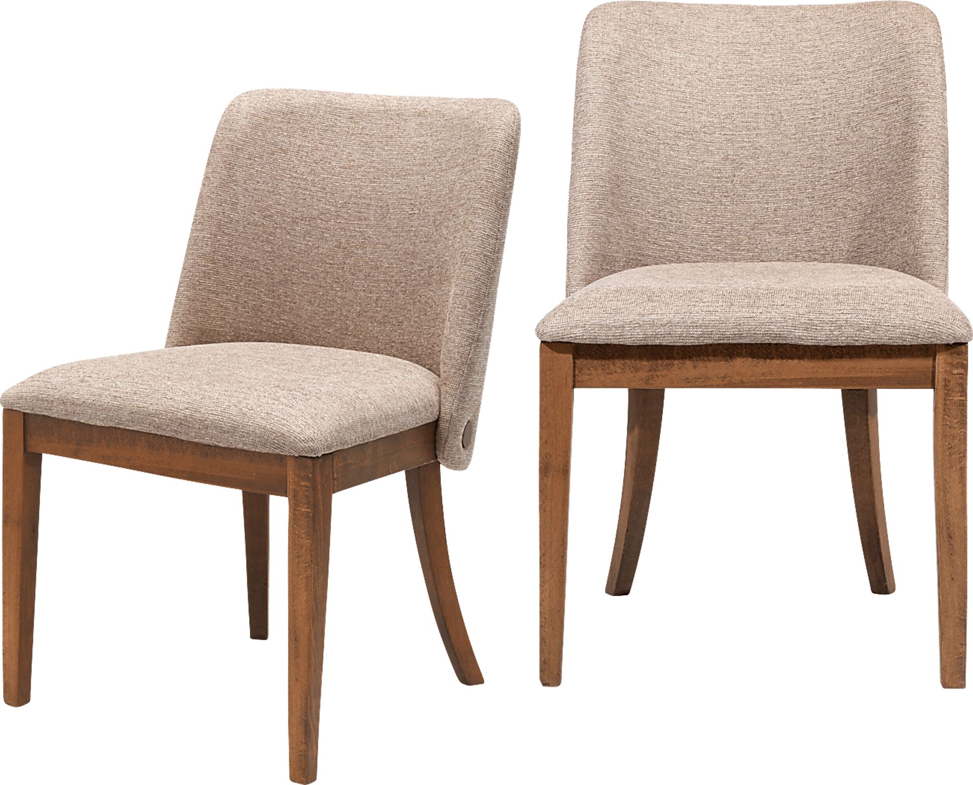 Cassio Brown Side Chair Set of 2 - Image 1