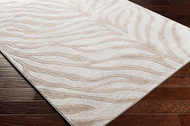 Cassion Tan 5'3 x 7'3 Rug - Thumbnail - Image 2