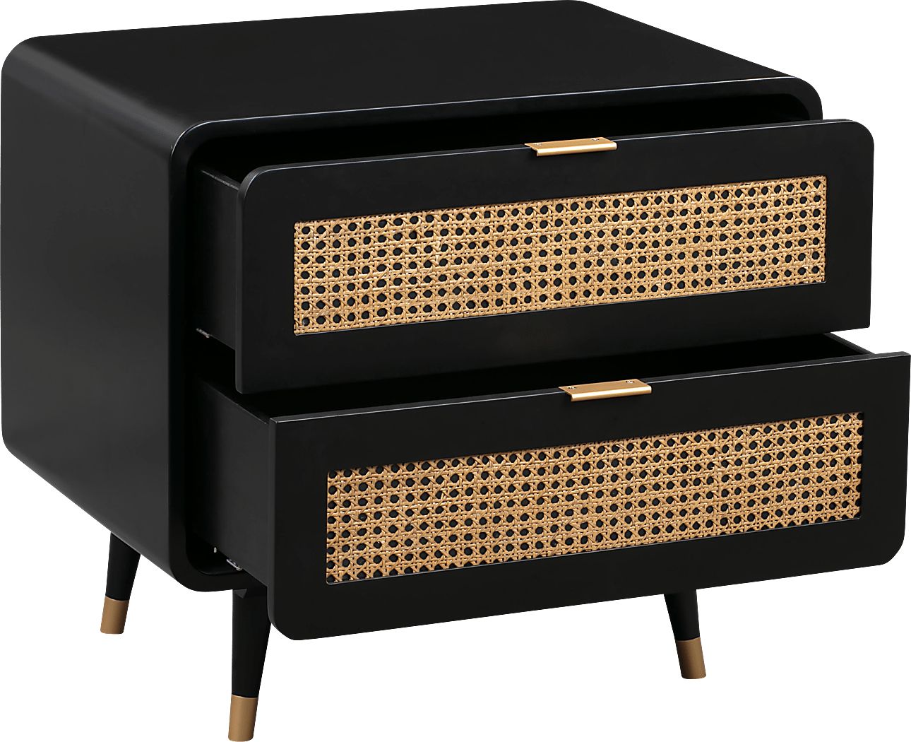 Cassiopeia Black Accent Cabinet - Thumbnail 4