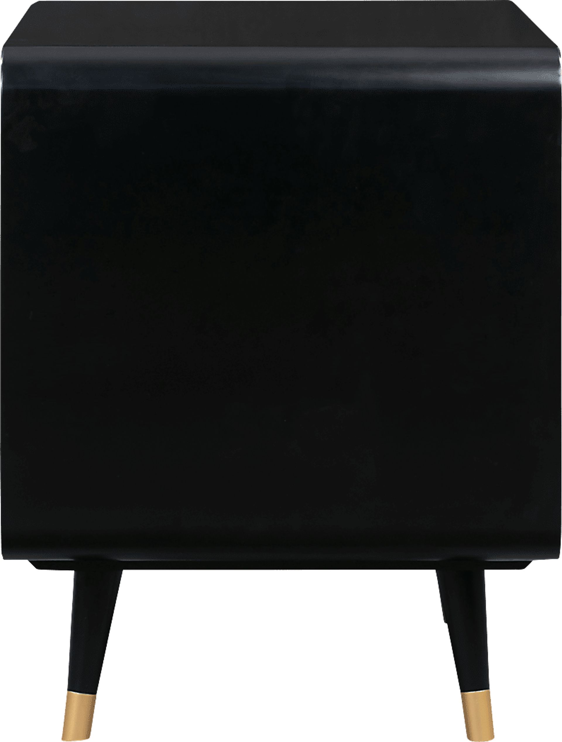 Cassiopeia Black Accent Cabinet - Image 4