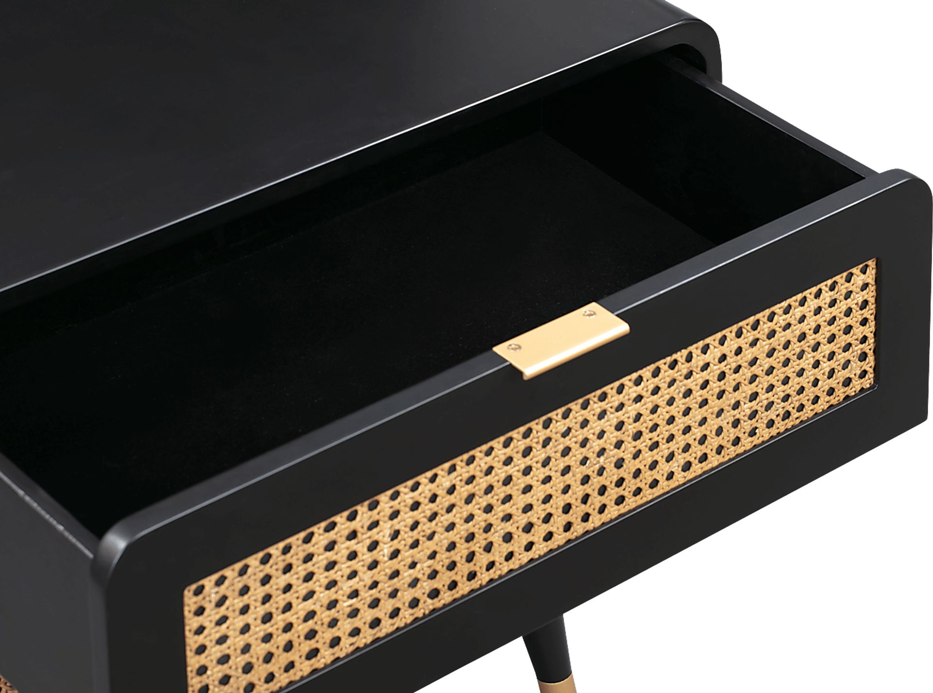 Cassiopeia Black Accent Cabinet - Image 7