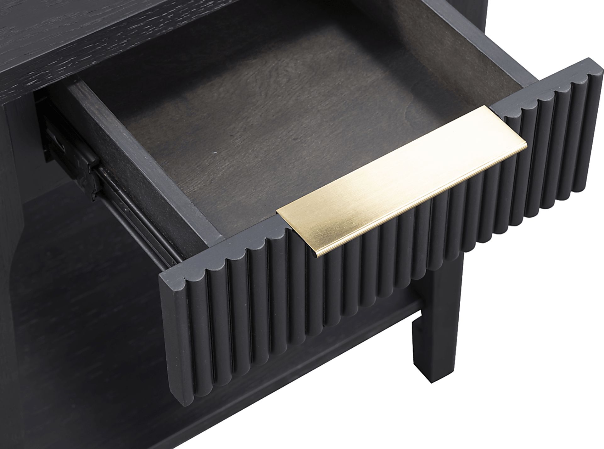 Cassius Black Chairside Table - Image 3