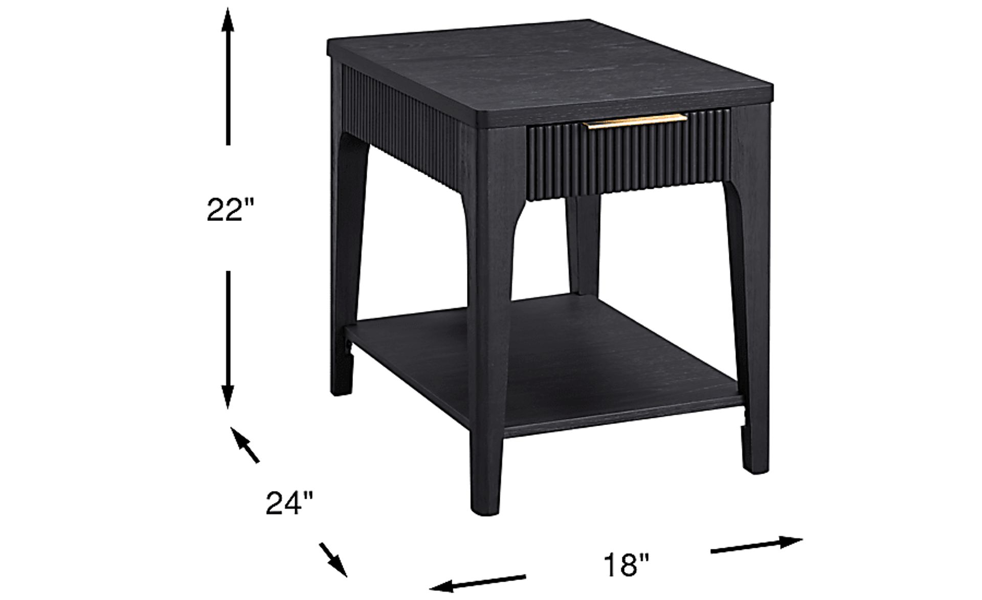 Dimension Image. Please refer to the Dimension Tab on this page for dimension details.