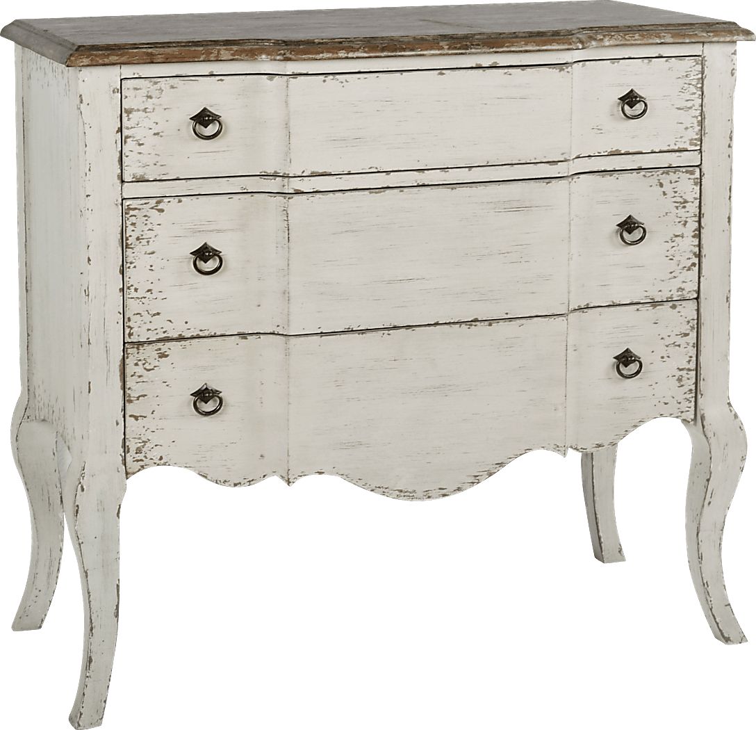 Cassius White Accent Cabinet - Rooms To Go