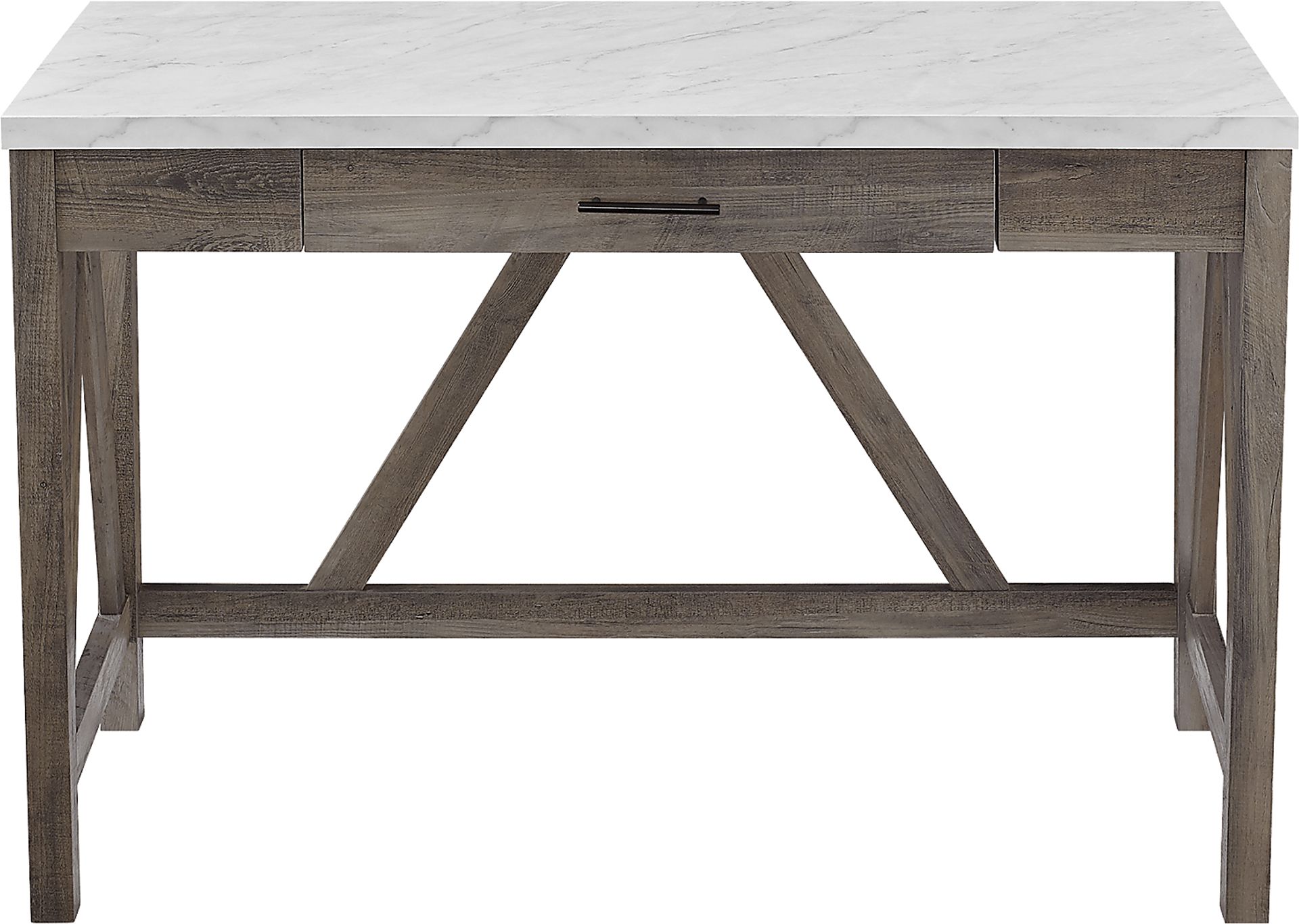 Cassye White Desk - Image 3