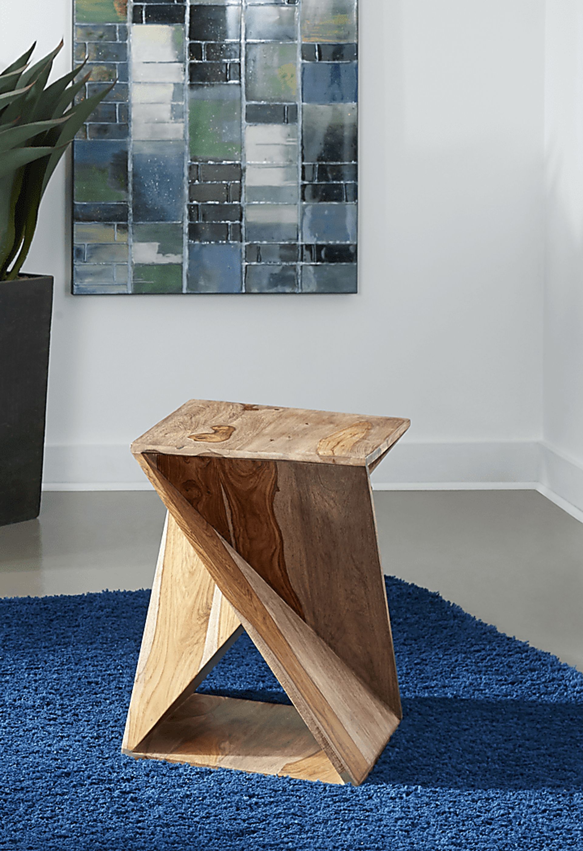 Castana Brown Accent Table - Image 5