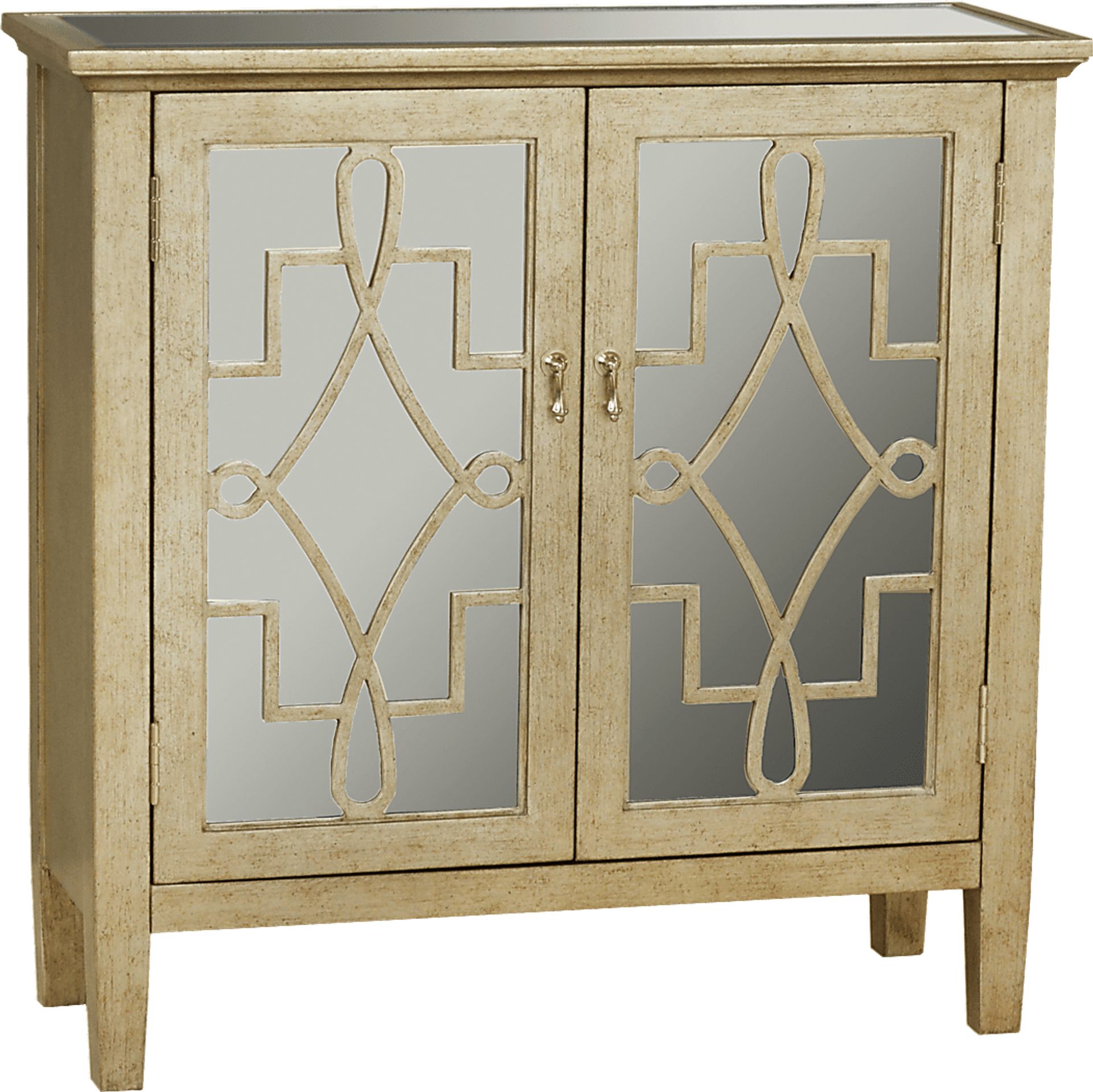 Casteel Gold Accent Cabinet - Image 1