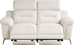 dual power reclining loveseat