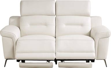 dual power reclining loveseat