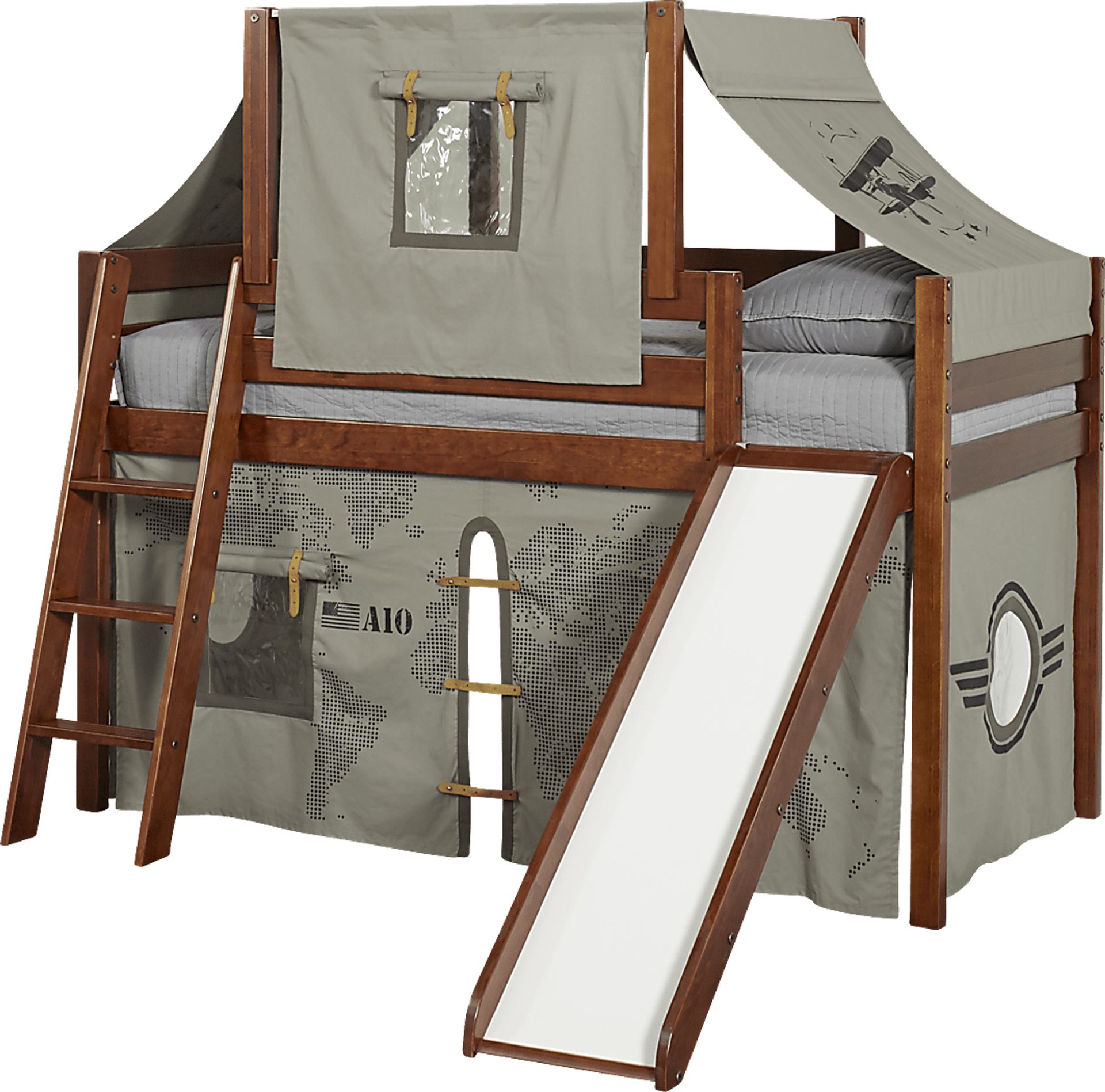 Castello Cherry Jr. Tent Loft with Slide and Top Tent - Image 3