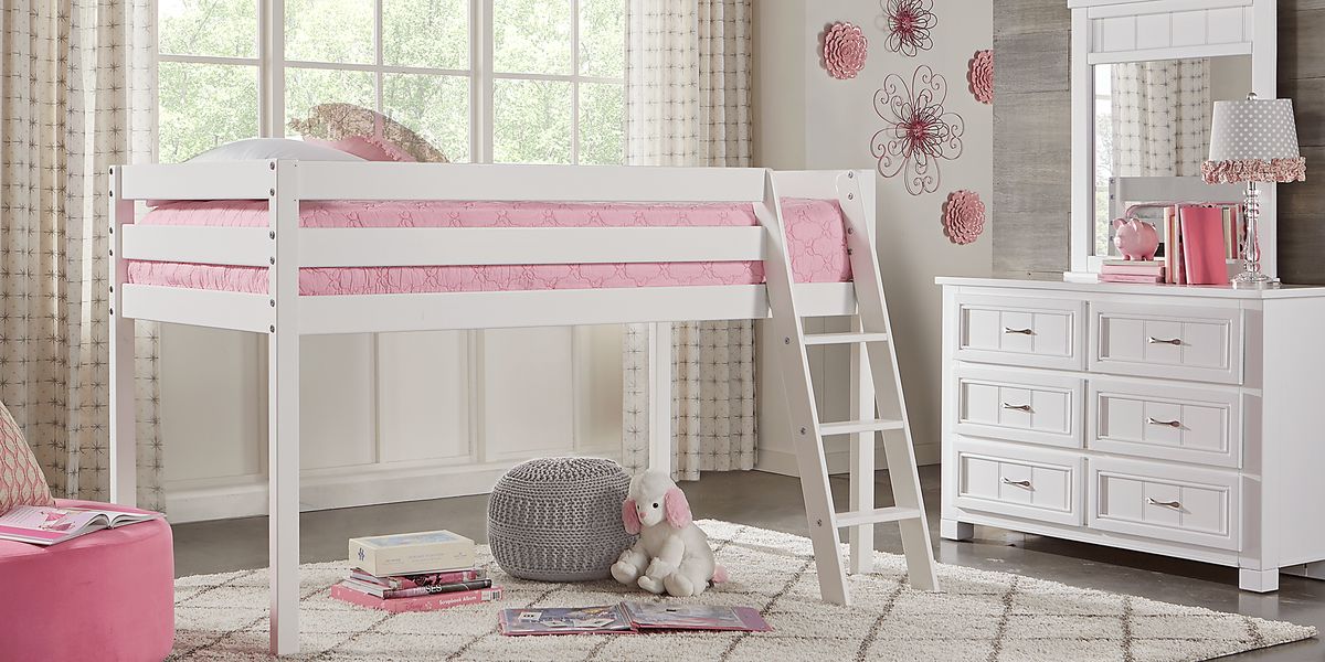 Castello Cherry Twin Jr Loft Bed With 6 Drawer Dresse vrogue.co