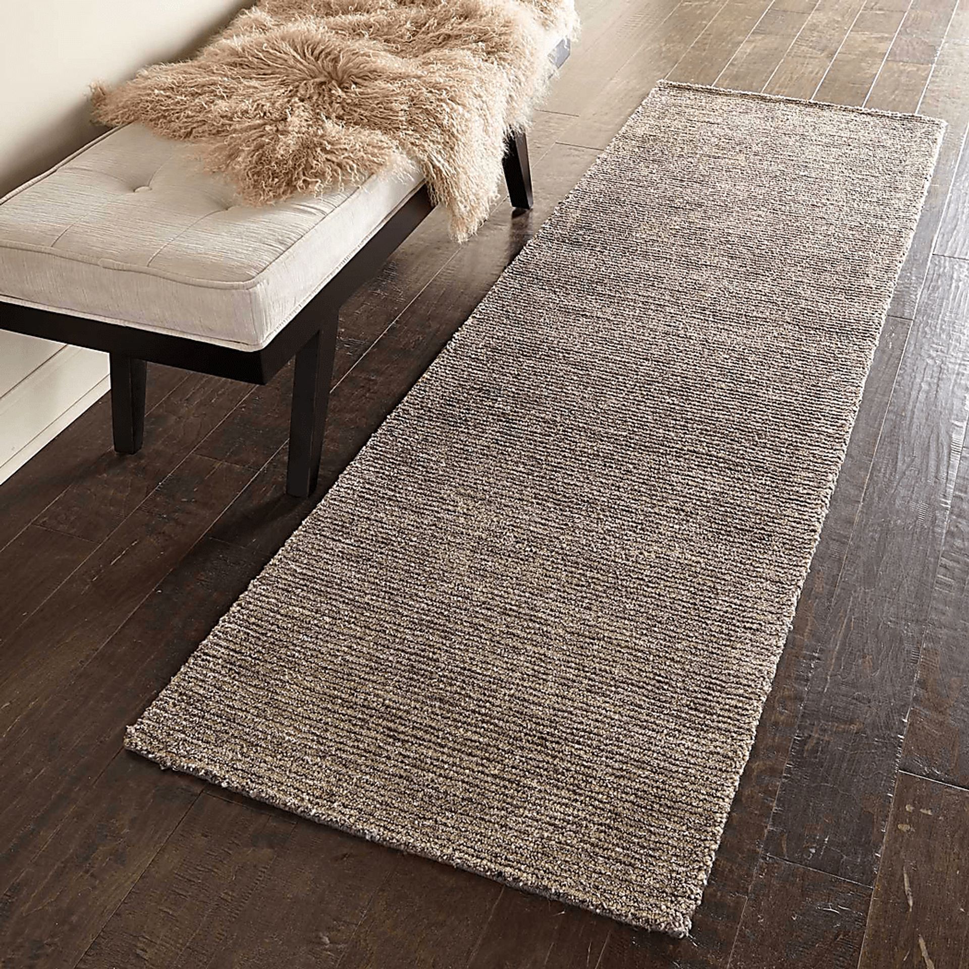 Castin Charcoal 2'3 x 7'6 Runner Rug - Image 4