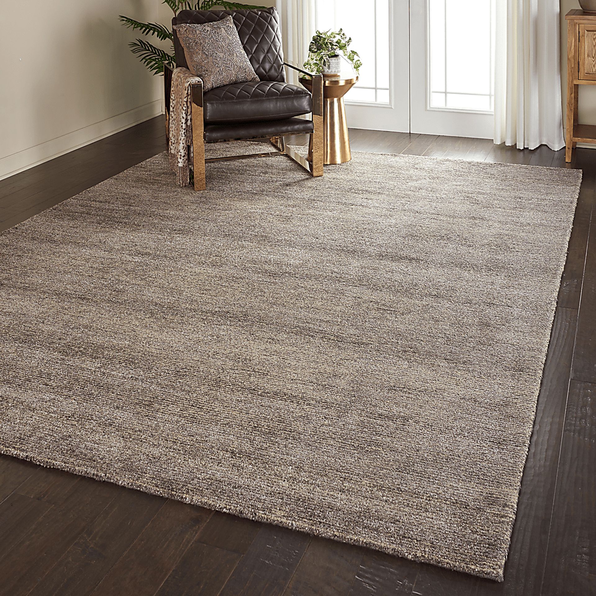 Castin Charcoal 3'9 x 5'9 Rug - Image 2