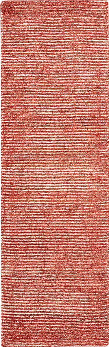 Castin Red 2'3 x 7'6 Runner Rug