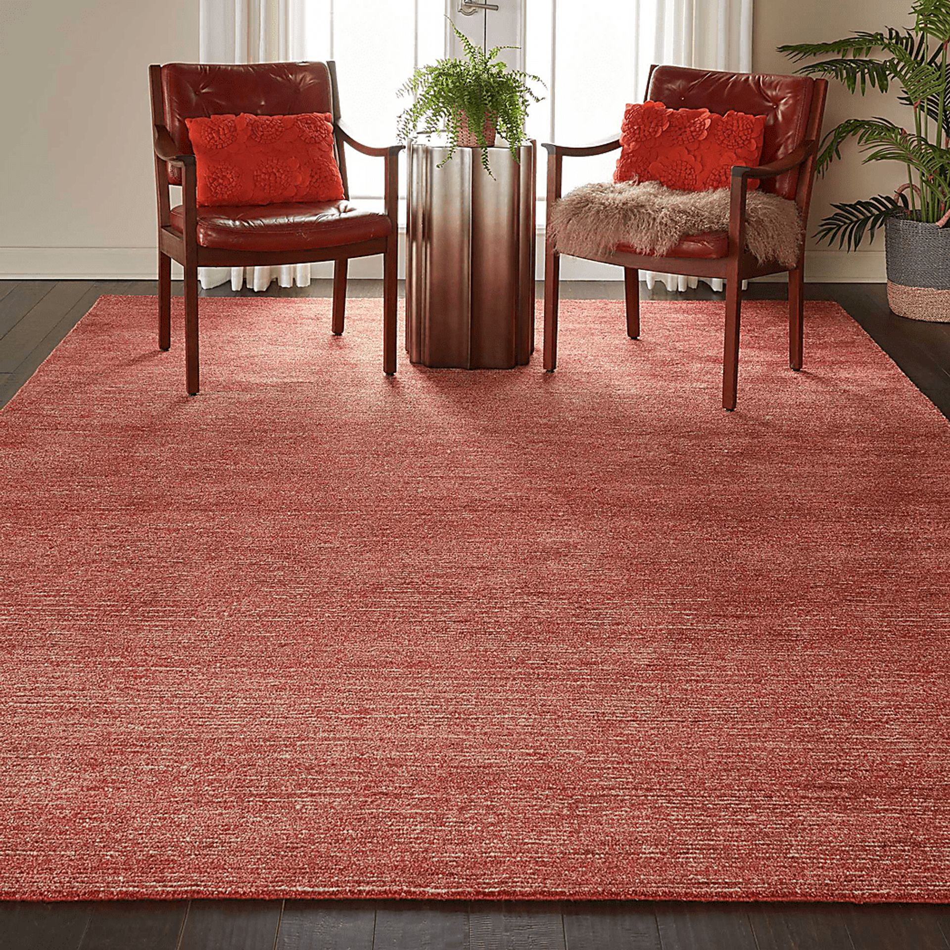 Castin Red 4' x 6' Rug - Image 2