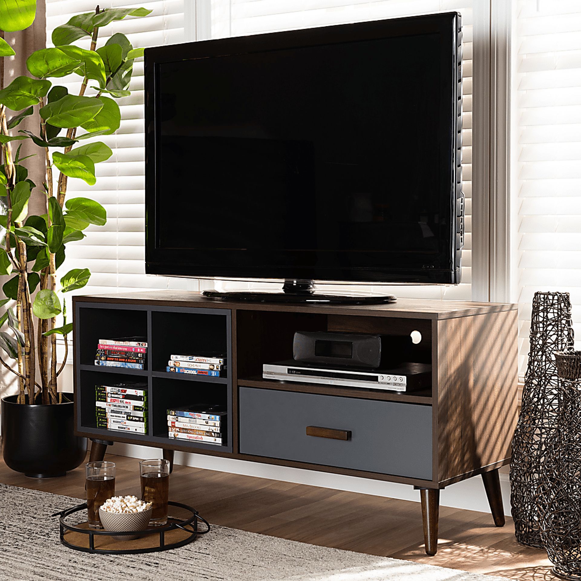 Castine Walnut 47 in. Console - Image 8