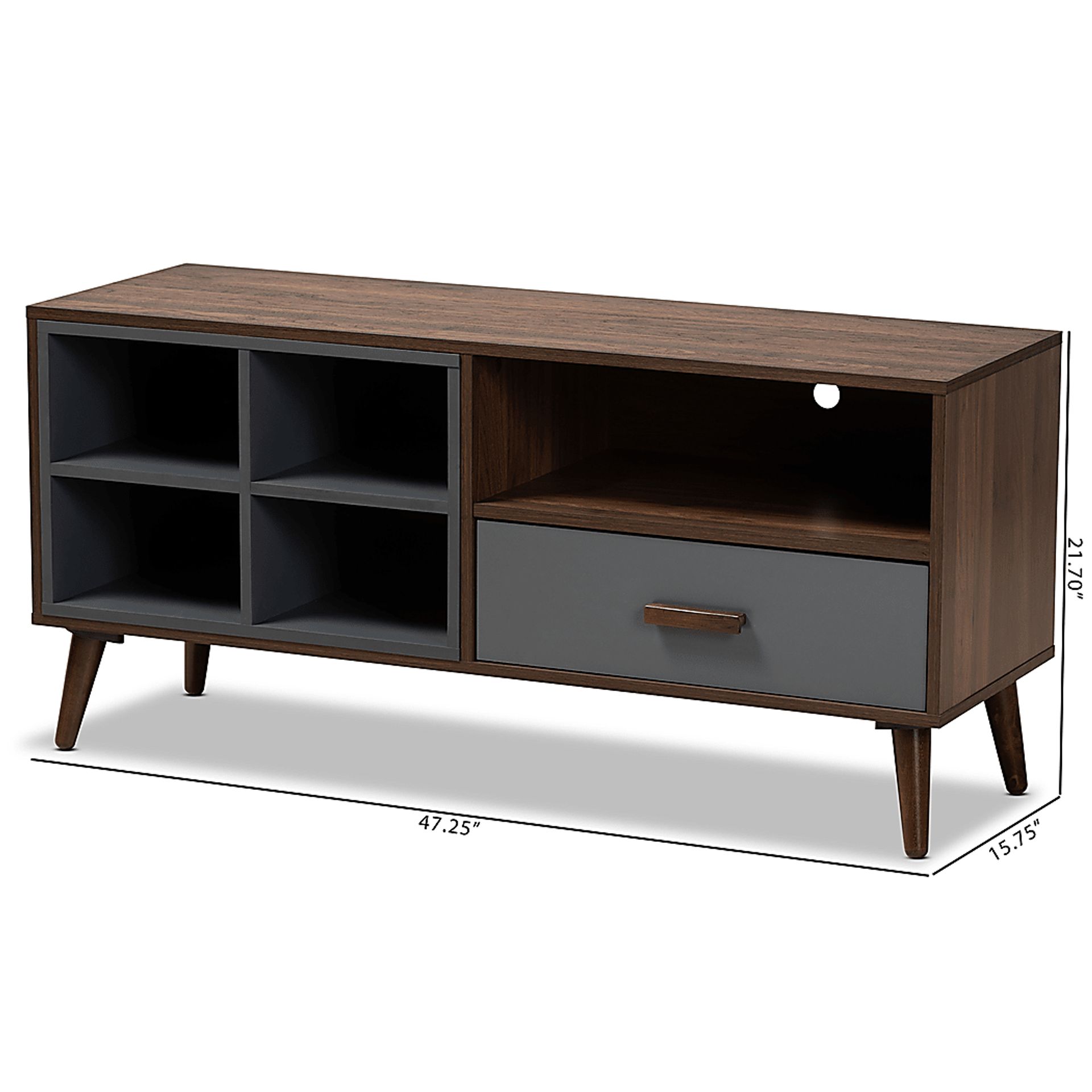 Castine Walnut 47 in. Console - Image 10
