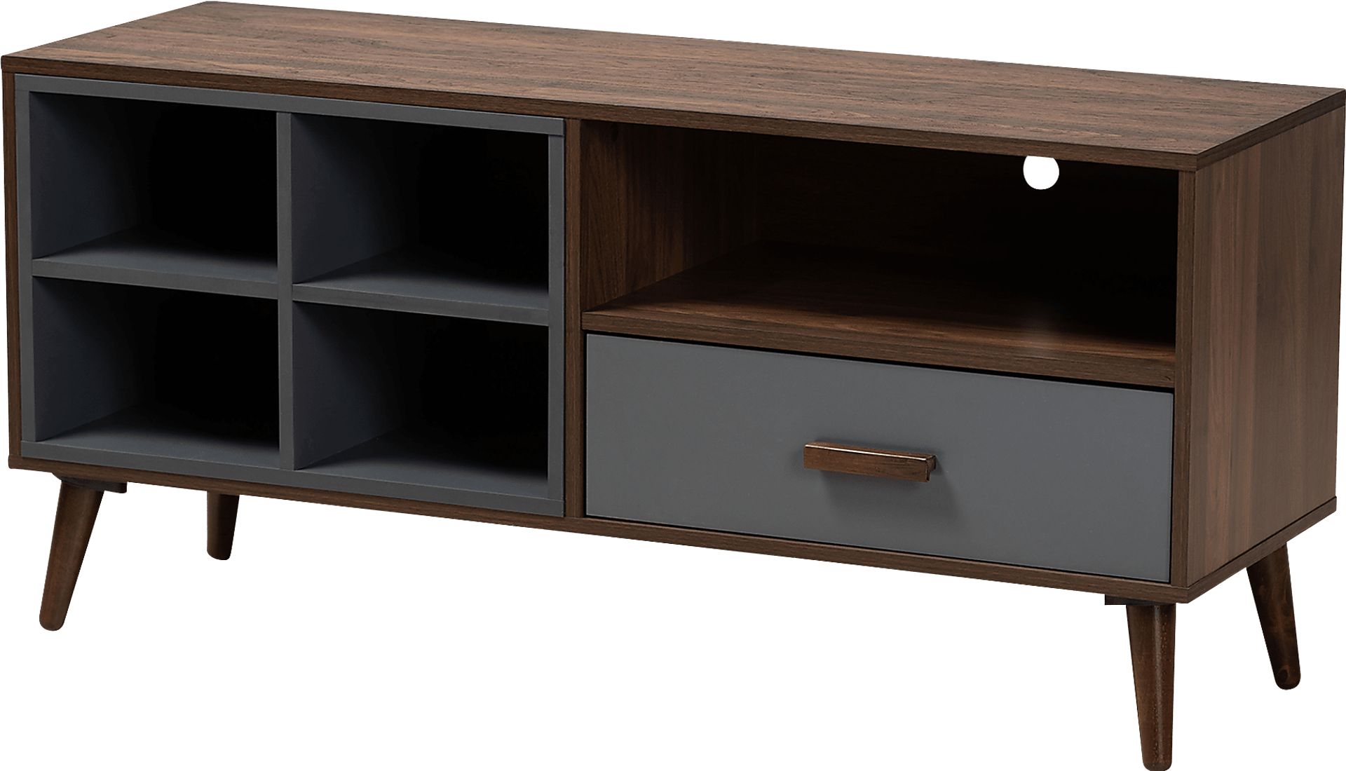 Castine Walnut 47 in. Console - Image 1