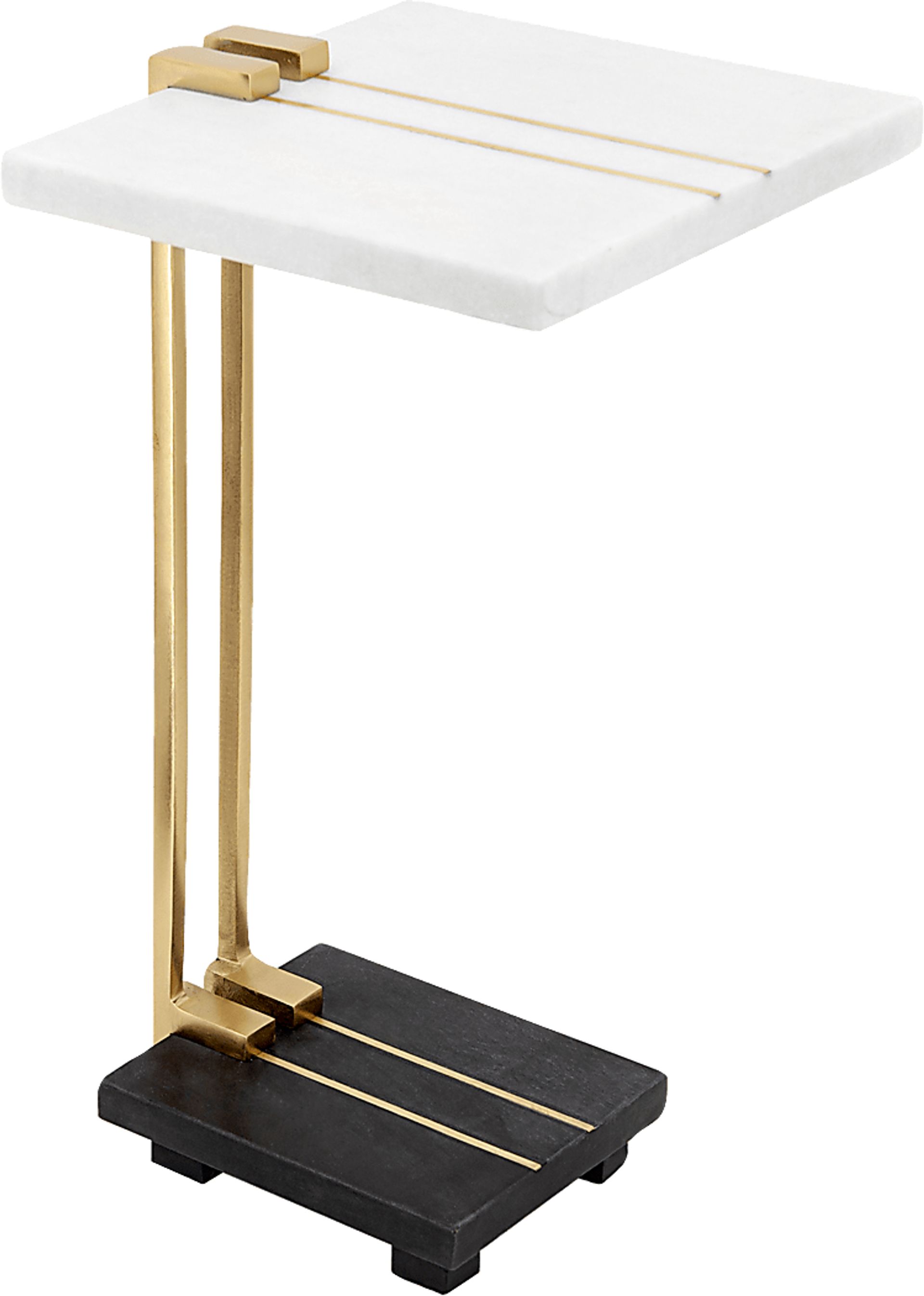 Castlebar White Accent Table - Image 1