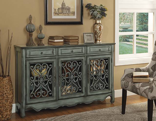 Castlehayne Green Credenza - Thumbnail - Image 3