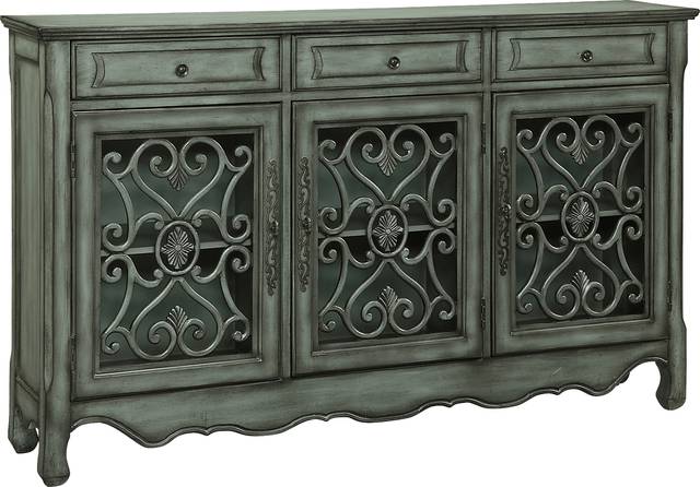 Castlehayne Green Credenza - Thumbnail - Image 1
