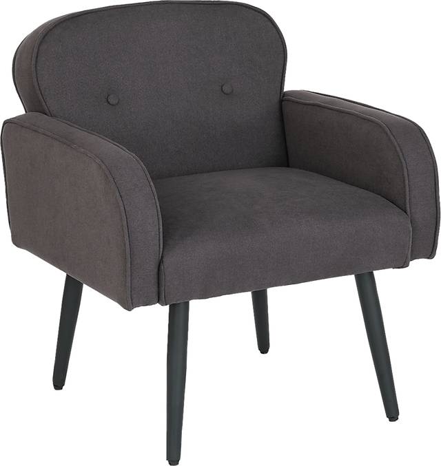Castlemain Charcoal Accent Chair - Thumbnail - Image 1