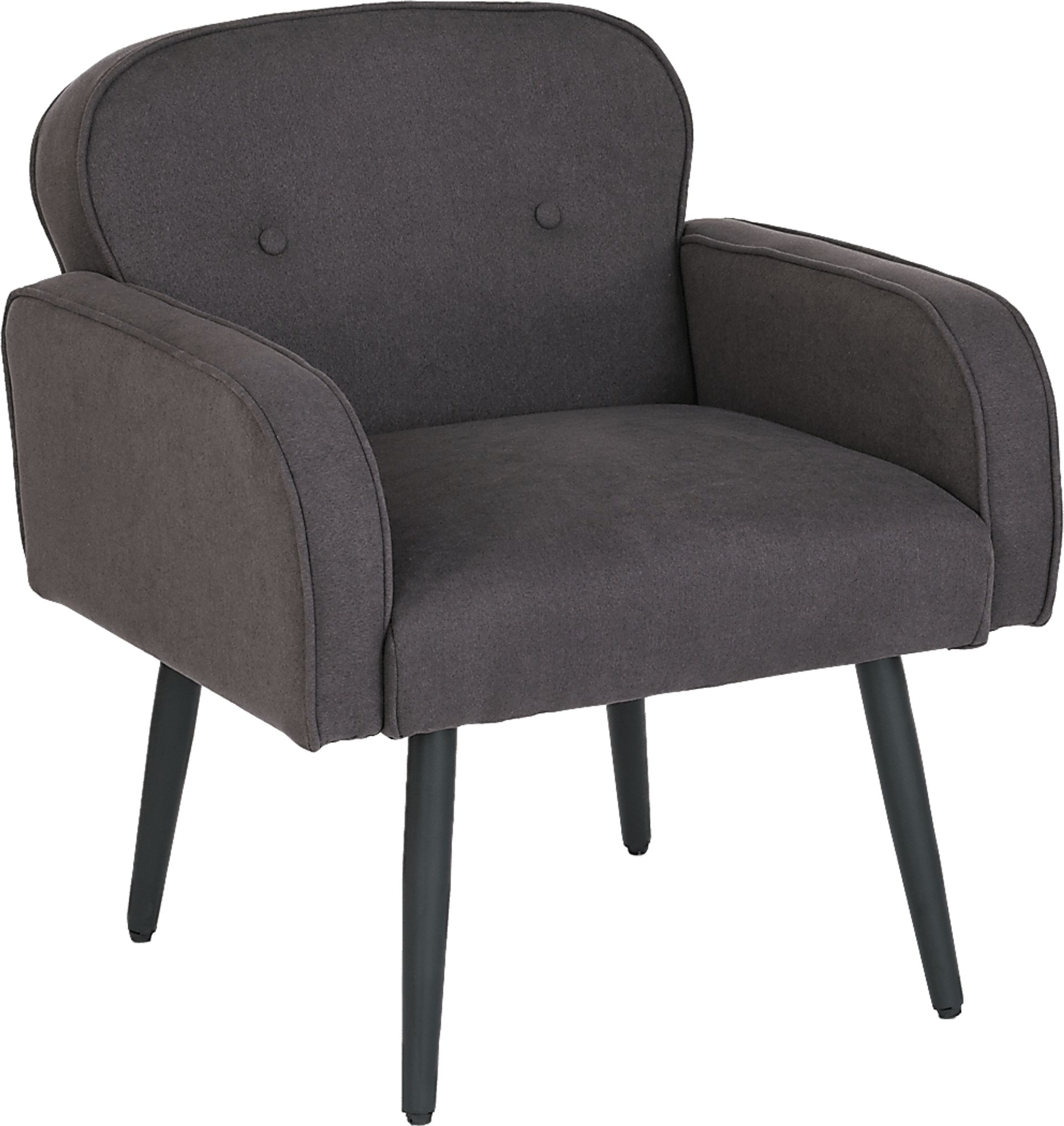 Castlemain Charcoal Accent Chair - Image 1