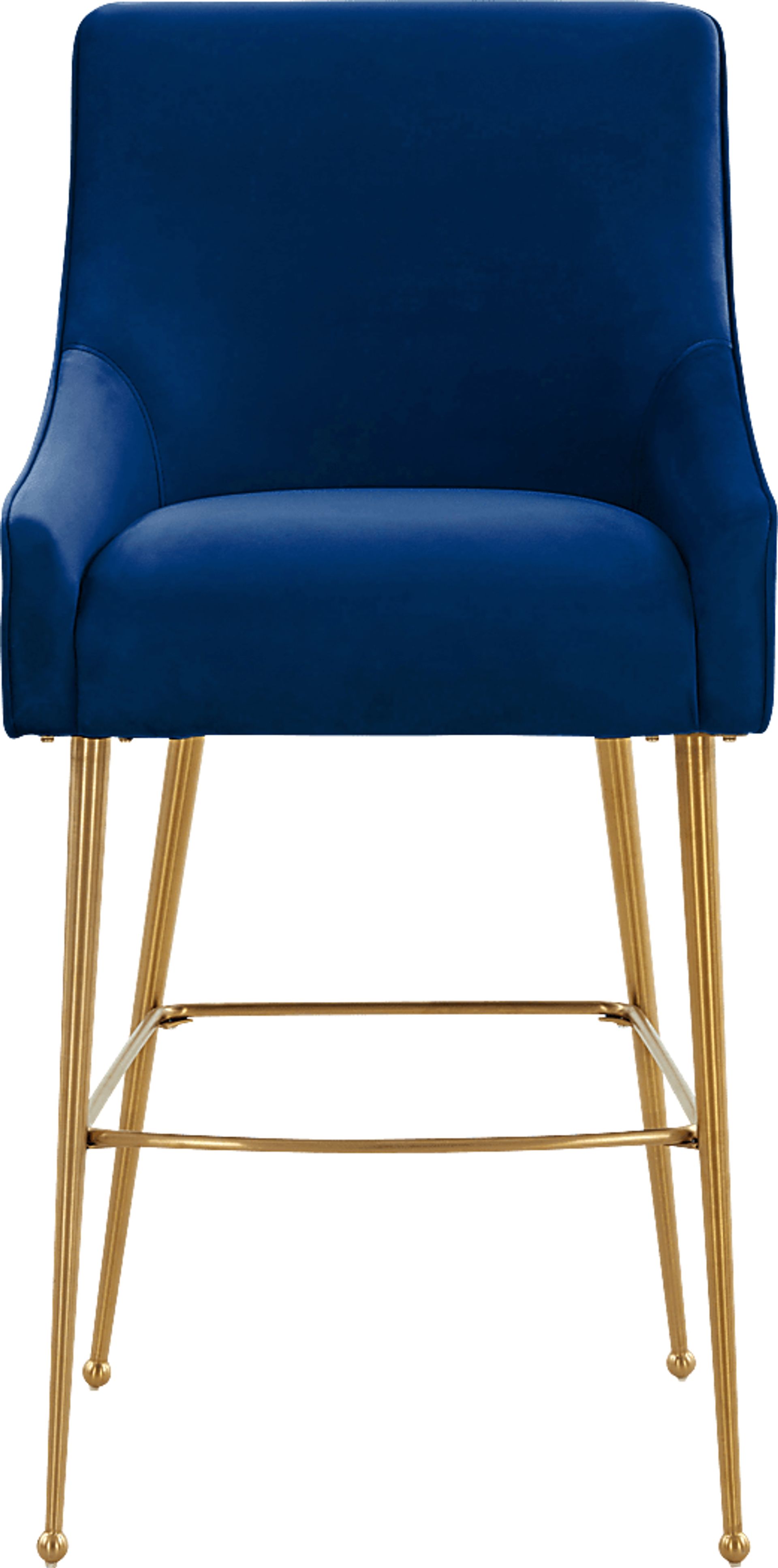 Castlemaine Navy Bar Stool - Image 3