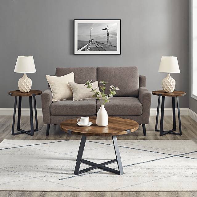 Castletroy Brown Cocktail Table Set - Thumbnail - Image 5