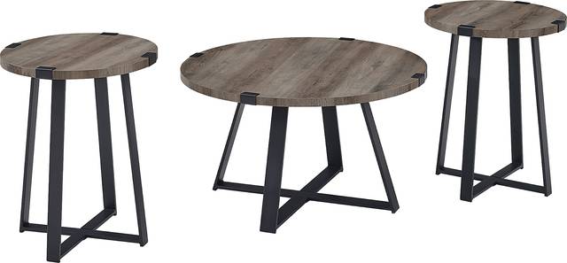 Castletroy Dark Gray Cocktail Table Set - Thumbnail - Image 3